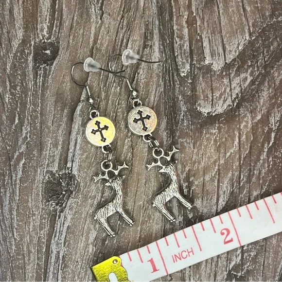 Bullet Dangly Cowgirl Collection Earrings - Picture 4 of 8